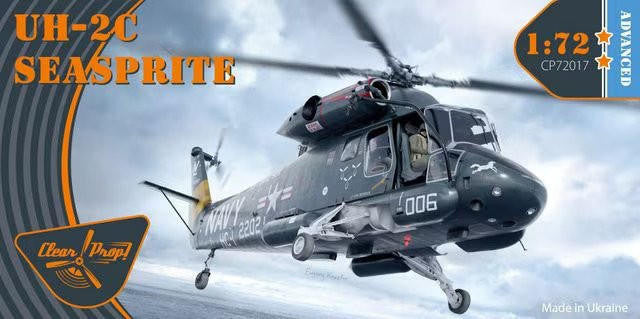 Clear Prop Models 1/72 UH-2C Seasprite Advanced 72017